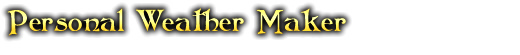 Personal Weather Maker WoW Loot