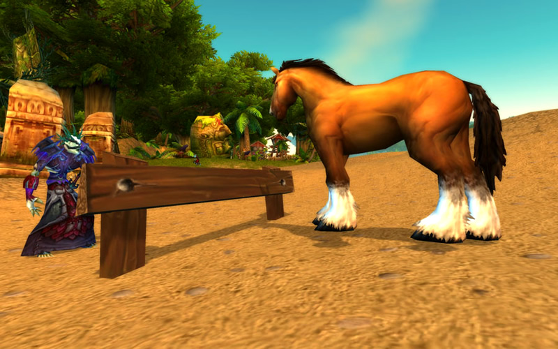 War Party Hitching Post