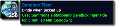 Sandbox Tiger