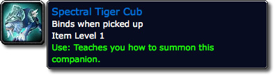 Spectral Tiger Cub