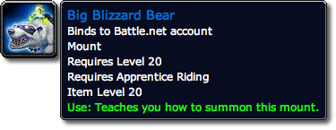 Big Blizzard Bear